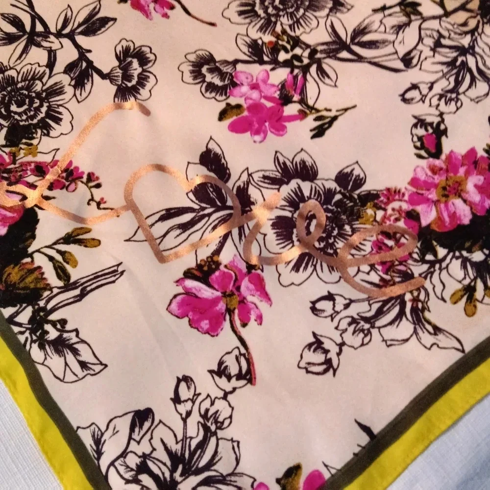 Express Floral Print Scarf Shawl Wrap OS